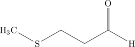  \chemfig{H_{3}C-[:-30]S-[:30]-[:-30]-[:30](-[:-30]H)(=[2]O)} 