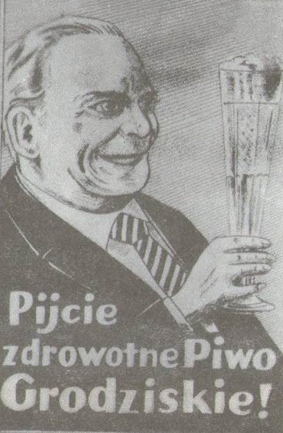 plakat piwo grodziskie